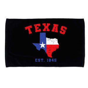 Texas Est 1845 Texas Pride Home State Texan Microfiber Hand Towel