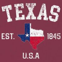Texas Est 1845 Texas State Flag Map Texan Pride 16oz Travel Tumbler