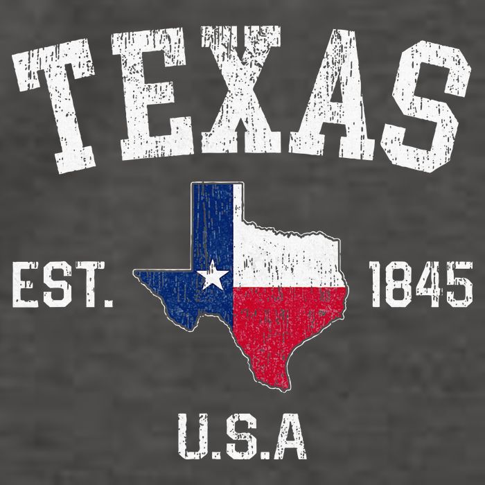 Texas Est 1845 Texas State Flag Map Texan Pride Vector Backpack