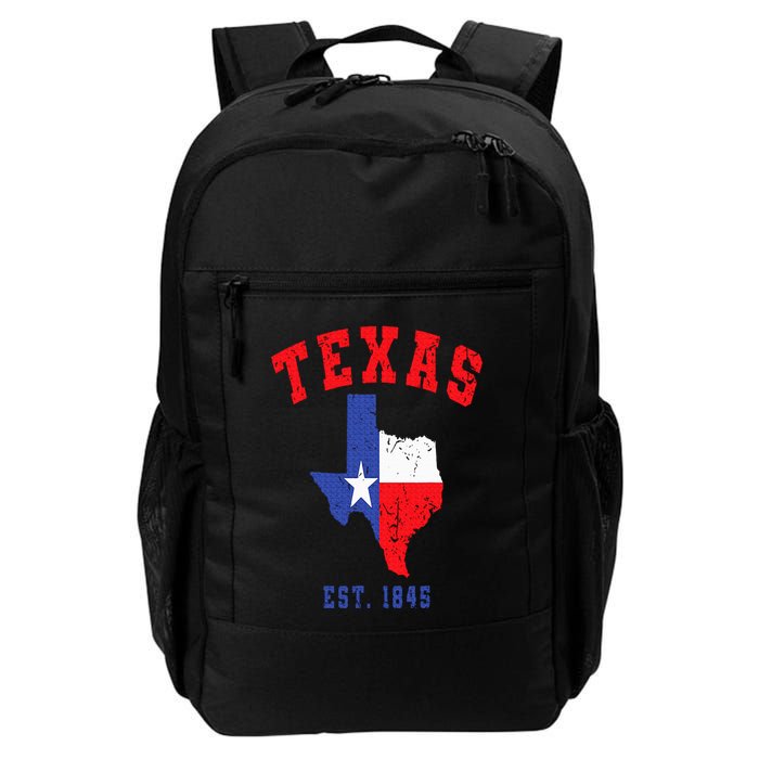 Texas Est. 1845 Texas Pride Home State Texan Backpack
