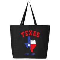 Texas Est. 1845 Texas Pride Home State Texan 25L Jumbo Tote