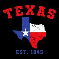 Texas Est. 1845 Texas Pride Home State Texan 16oz Travel Tumbler