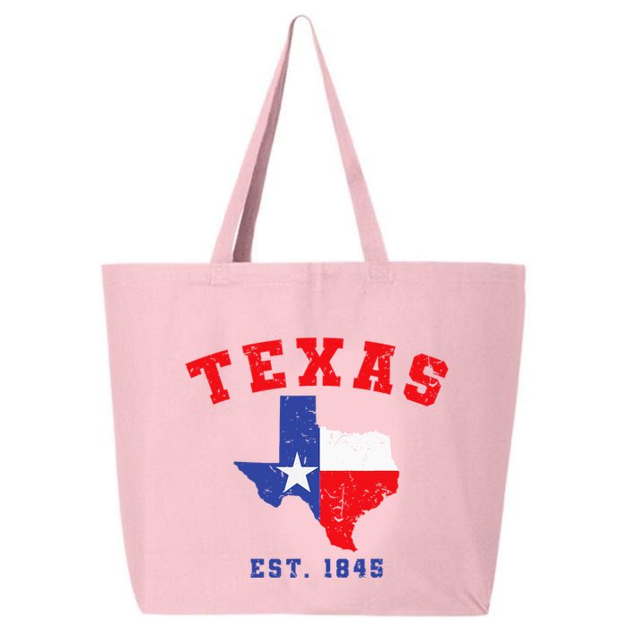 Texas Est. 1845 Texas Pride Home State Texan 25L Jumbo Tote