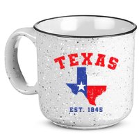 Texas Est. 1845 Texas Pride Home State Texan 15oz Campfire Ceramic Mug
