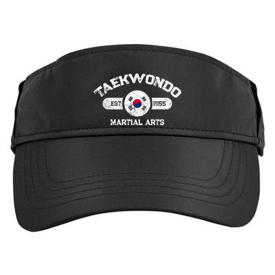 Taekwondo Established 1955 Tae Kwon Do Gift Martial Arts Gift Adult Drive Performance Visor