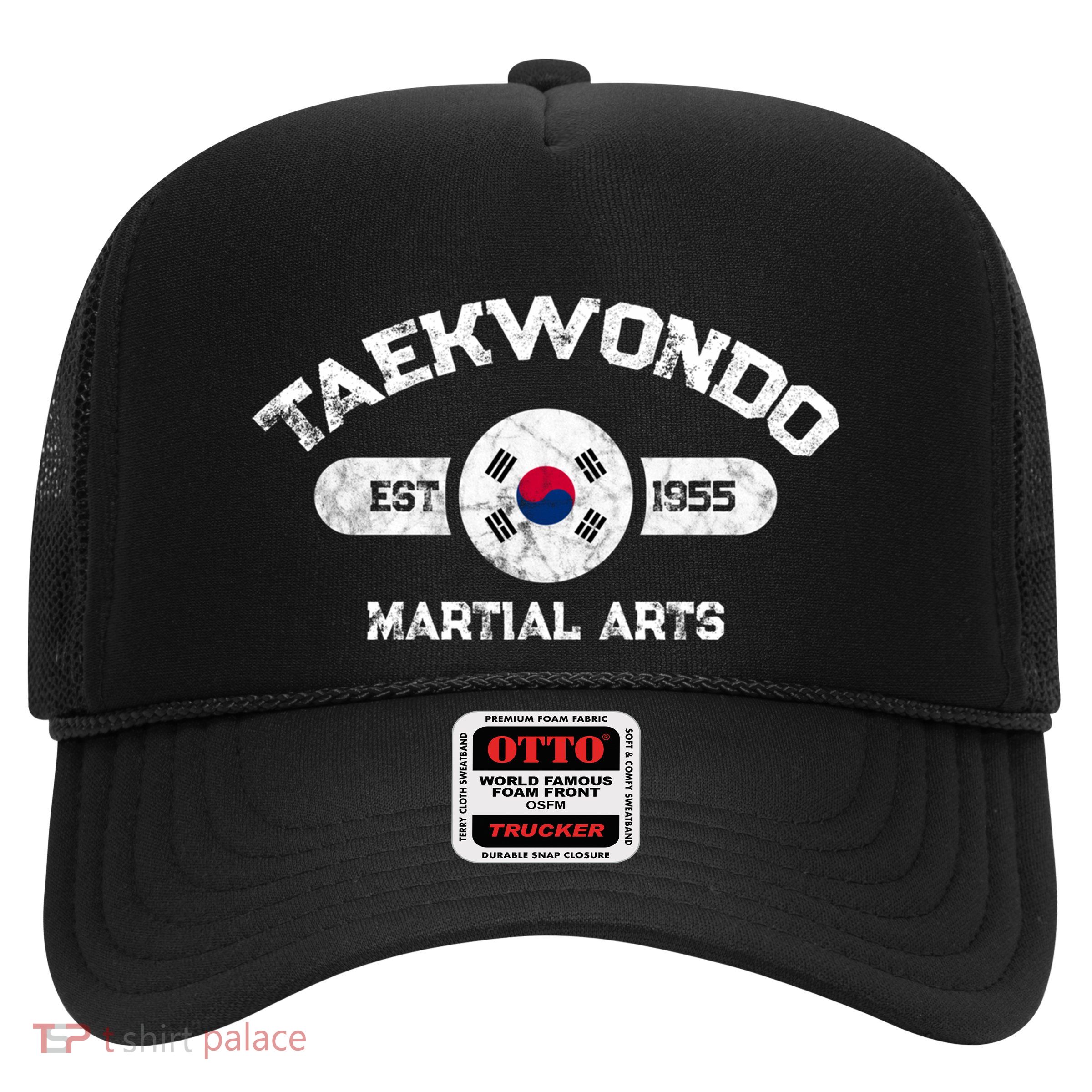 Taekwondo Established 1955 Tae Kwon Do Gift Martial Arts Gift Trucker Hat