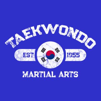 Taekwondo Established 1955 Tae Kwon Do Gift Martial Arts Gift T-Shirt