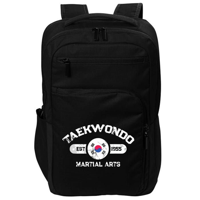 Taekwondo Established 1955 Tae Kwon Do Gift Martial Arts Impact Tech Backpack
