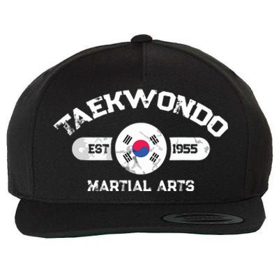 Taekwondo Established 1955 Tae Kwon Do Gift Martial Arts Wool Snapback Cap