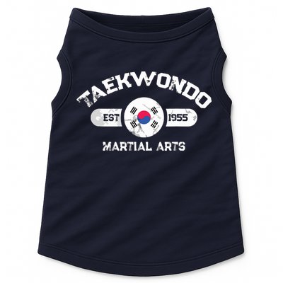 Taekwondo Established 1955 Tae Kwon Do Gift Martial Arts Doggie Tank