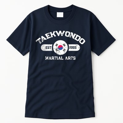 Taekwondo Established 1955 Tae Kwon Do Gift Martial Arts Tall T-Shirt