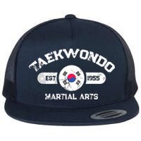 Taekwondo Established 1955 Tae Kwon Do Gift Martial Arts Flat Bill Trucker Hat
