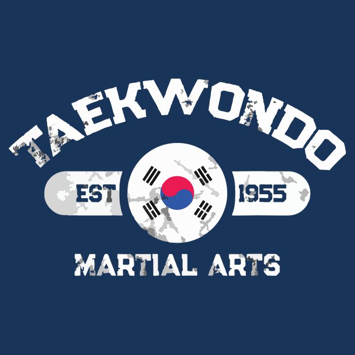 Taekwondo Established 1955 Tae Kwon Do Gift Martial Arts Flat Bill Trucker Hat