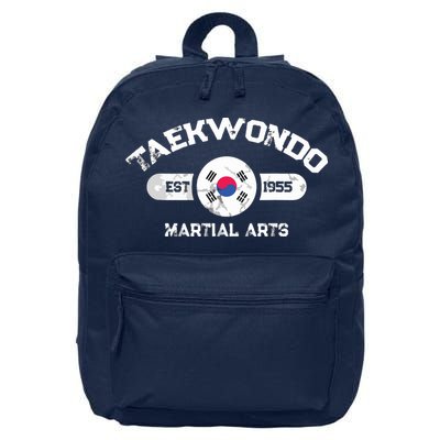 Taekwondo Established 1955 Tae Kwon Do Gift Martial Arts 16 in Basic Backpack