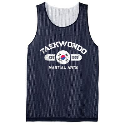 Taekwondo Established 1955 Tae Kwon Do Gift Martial Arts Mesh Reversible Basketball Jersey Tank