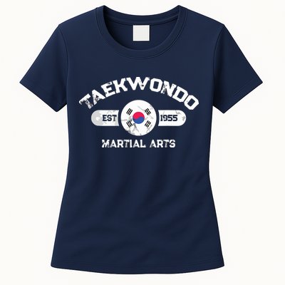 Taekwondo Established 1955 Tae Kwon Do Gift Martial Arts Womens T-Shirt