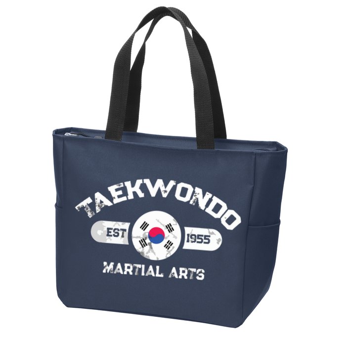 Taekwondo Established 1955 Tae Kwon Do Gift Martial Arts Zip Tote Bag