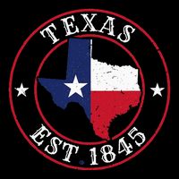 Texas Est 1845 Texan Home State Texas Pride Apron