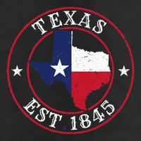 Texas Est 1845 Texan Home State Texas Pride Adult Drive Performance Visor