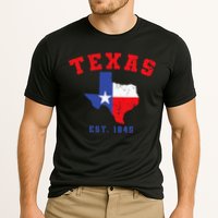 Texas Est 1845 Texas Pride Home State Texan Cooling Performance Crew T-Shirt