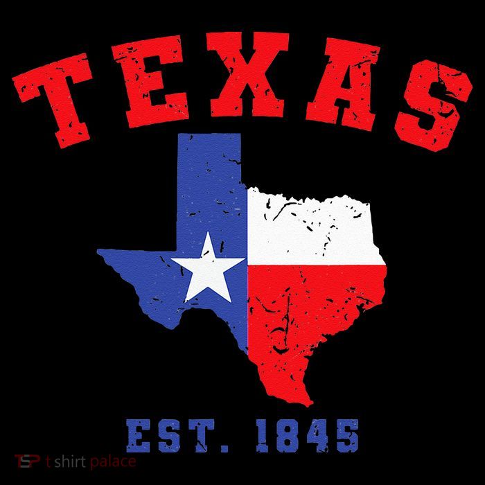 Texas Est 1845 Texas Pride Home State Texan Kids T-Shirt