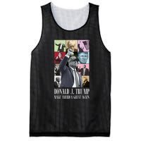 Trump Eras 2024 Make America Great Again Maga Mesh Reversible Basketball Jersey Tank