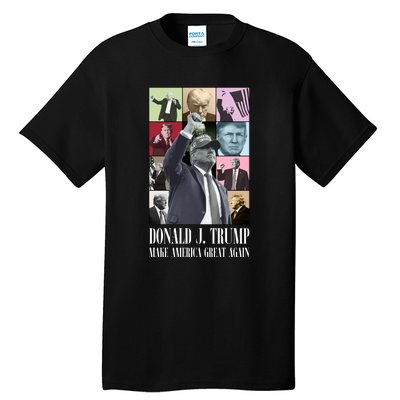 Trump Eras 2024 Make America Great Again Maga Tall T-Shirt