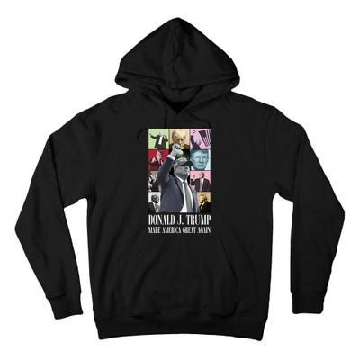 Trump Eras 2024 Make America Great Again Maga Tall Hoodie