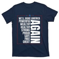 Trump Election 2024 Trump President Great Again T-Shirt