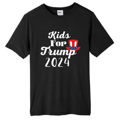 Trump Election 2024 Tall Fusion ChromaSoft Performance T-Shirt