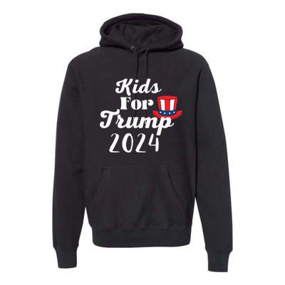 Trump Election 2024 Premium Hoodie