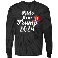 Trump Election 2024 Tie-Dye Long Sleeve Shirt