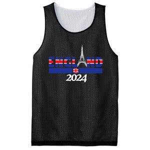 Team England 2024 Paris Sport Games Mesh Reversible Basketball Jersey Tank