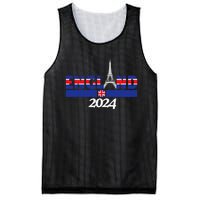 Team England 2024 Paris Sport Games Mesh Reversible Basketball Jersey Tank