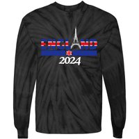 Team England 2024 Paris Sport Games Tie-Dye Long Sleeve Shirt