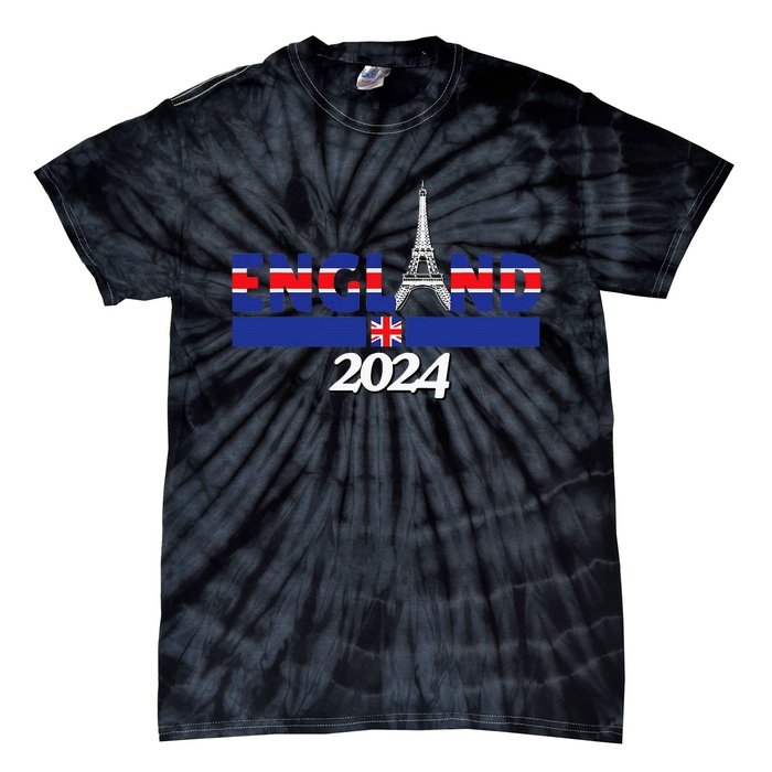 Team England 2024 Paris Sport Games Tie-Dye T-Shirt