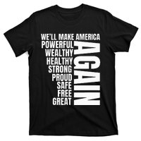 Trump Election 2024 Trump President Great Again T-Shirt