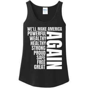 Trump Election 2024 Trump President Great Again Ladies Essential Tank