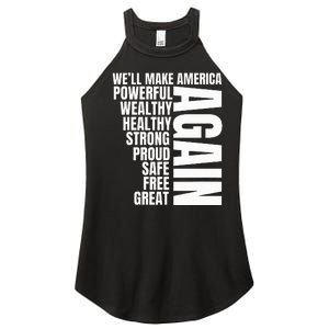 Trump Election 2024 Trump President Great Again Women's Perfect Tri Rocker Tank