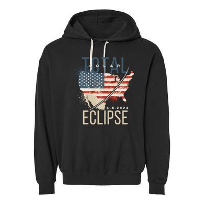 Total Eclipse 2024 Garment-Dyed Fleece Hoodie