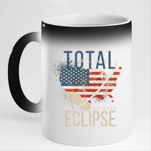 Total Eclipse 2024 11oz Black Color Changing Mug