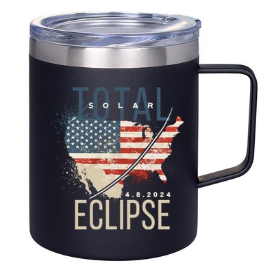 Total Eclipse 2024 12oz Stainless Steel Coffee Mug