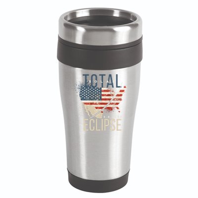 Total Eclipse 2024 16oz Travel Tumbler