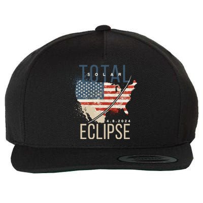 Total Eclipse 2024 Wool Snapback Cap