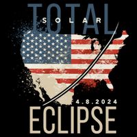 Total Eclipse 2024 Wool Snapback Cap