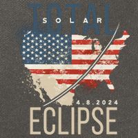 Total Eclipse 2024 Cotton Canvas Backpack