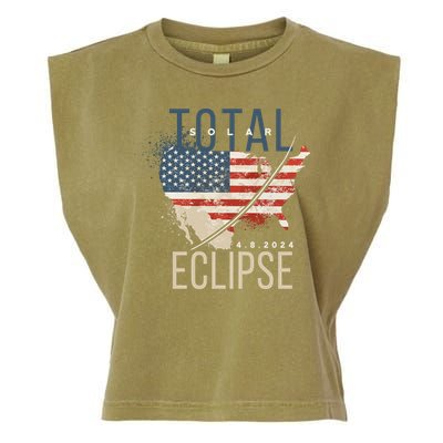 Total Eclipse 2024 Garment-Dyed Women's Muscle Tee