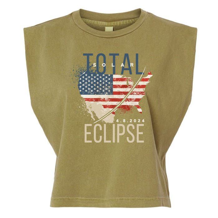 Total Eclipse 2024 Garment-Dyed Women's Muscle Tee