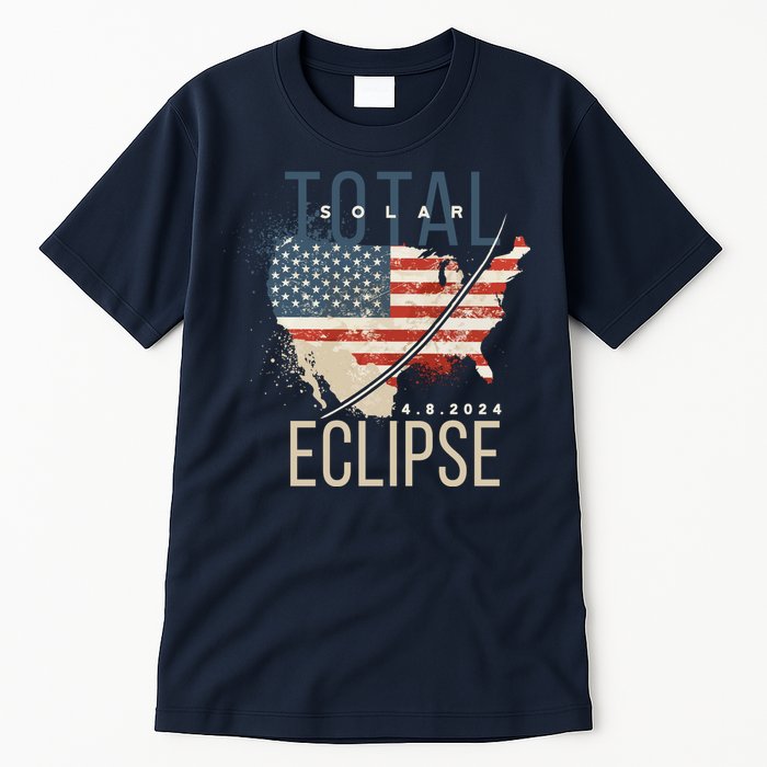 Total Eclipse 2024 Tall T-Shirt