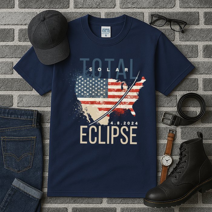 Total Eclipse 2024 Tall T-Shirt